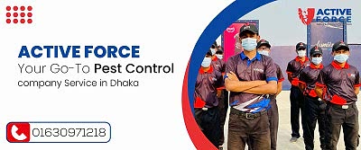 Active Force: Your Go-To Pest Control company Service in Dhaka